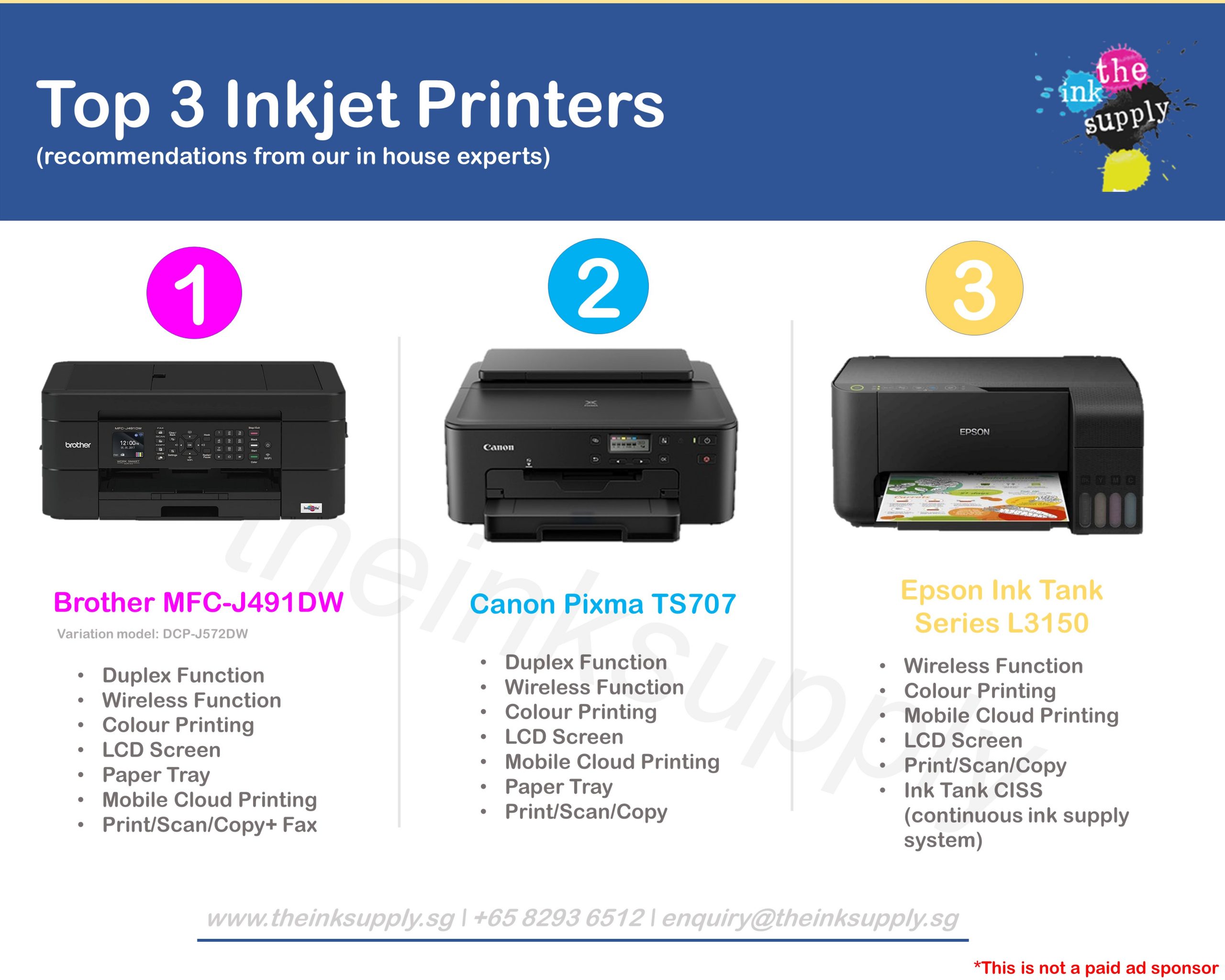 Home Printers With Cheap Ink / Ink Tank Printers Cost Effective Ink