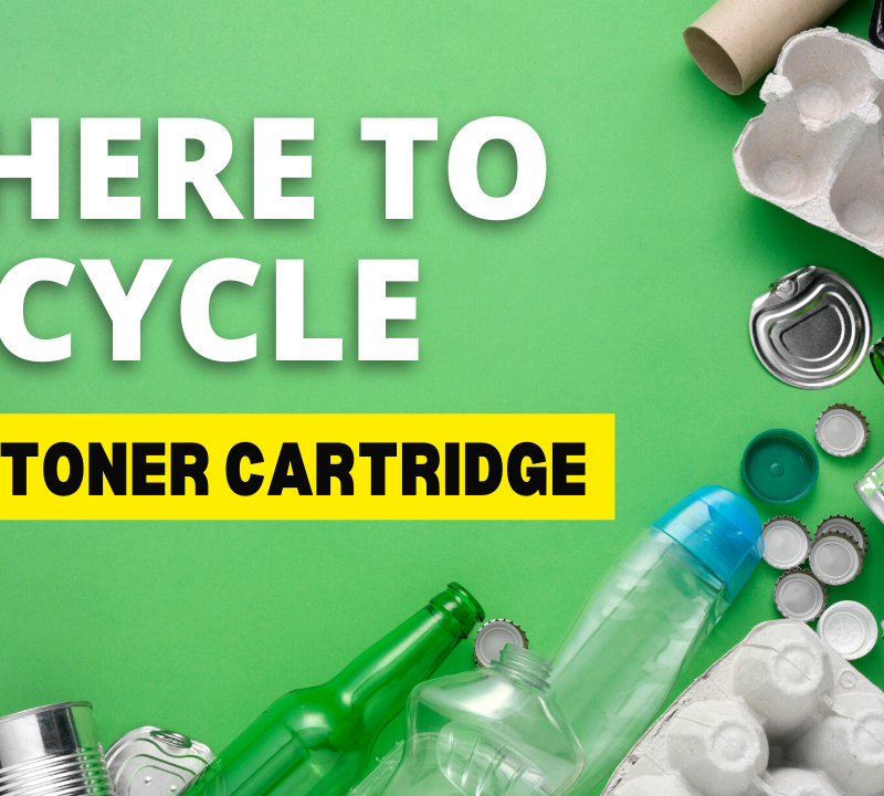 where to recycle ink & toner cartridge
