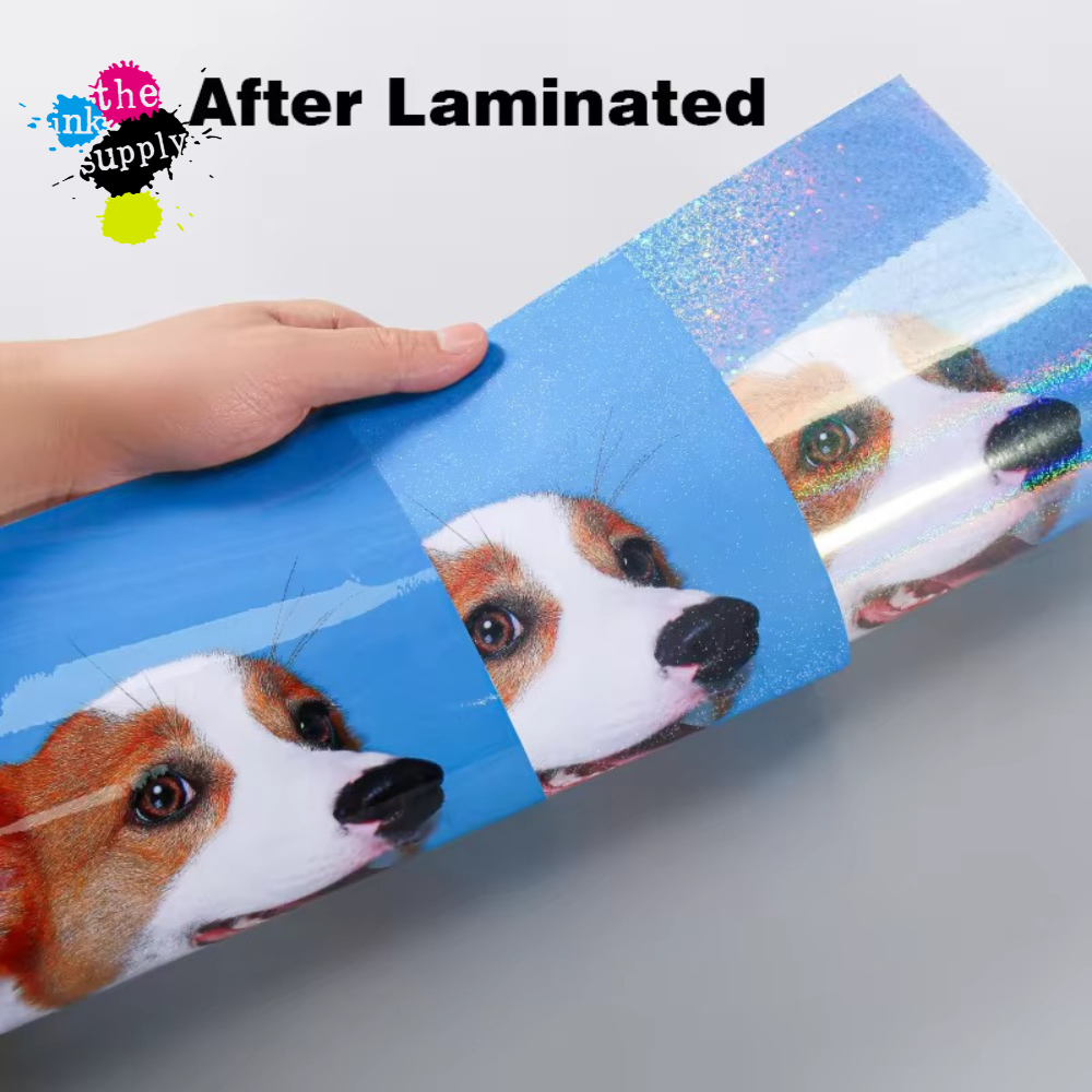 Cold Laminate Film for Stickers & Labels – Waterproof, Scratch-Resistant – Glossy · Matt · Glitter - Image 3