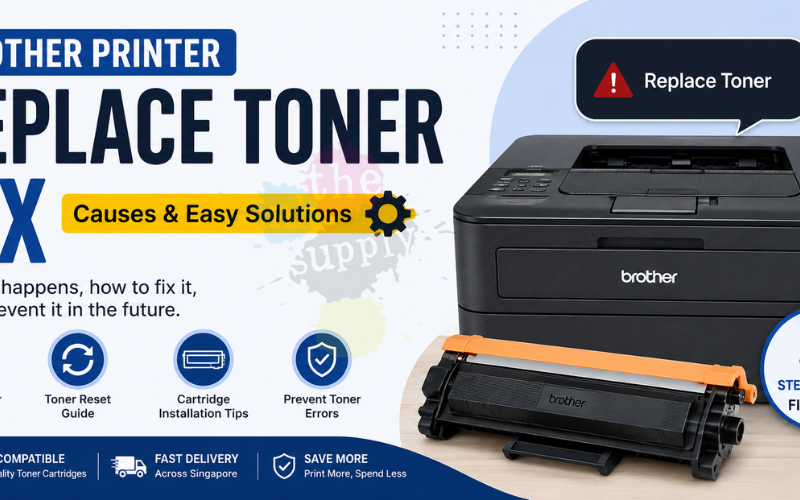 Brother Replace Toner Error Message