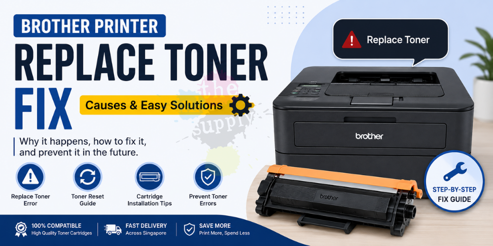 Brother Printer Replace Toner Error: Causes & Easy Fixes (2026 Guide)